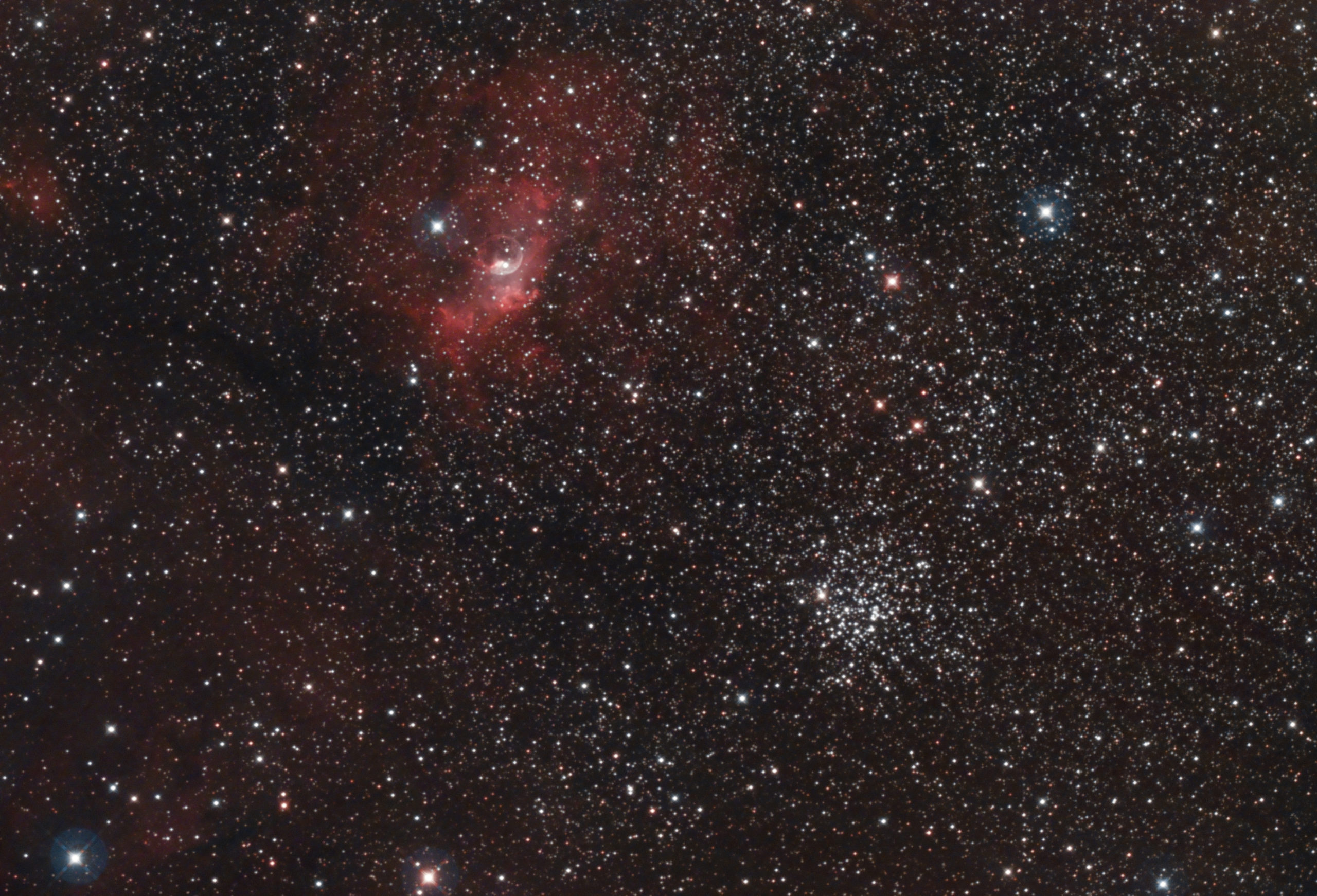 NGC7635 Hypergraph8 SKYTECH QUAD