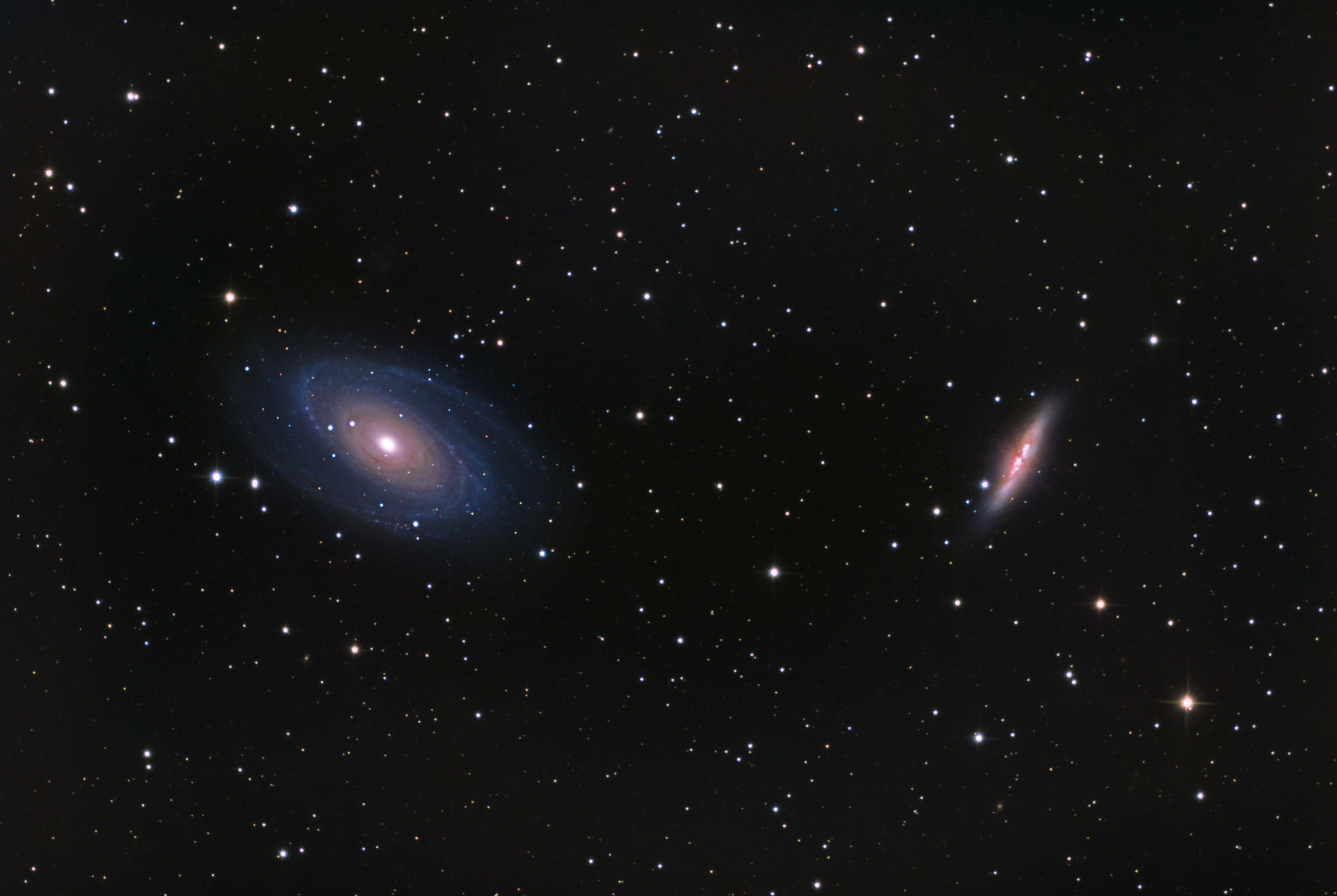 Duo galactique M81 & M82