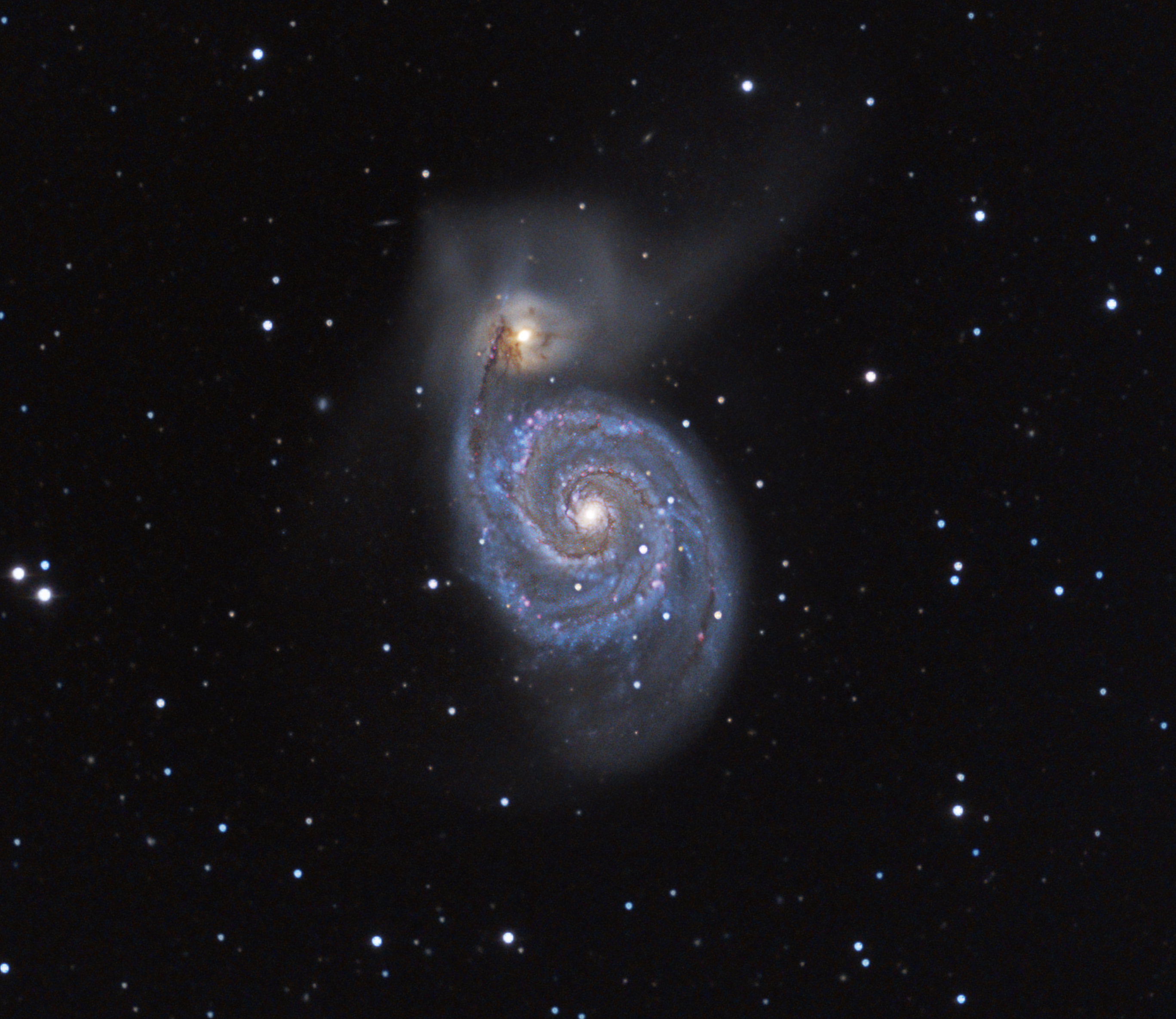 Galaxie du Tourbillion M51 !!!