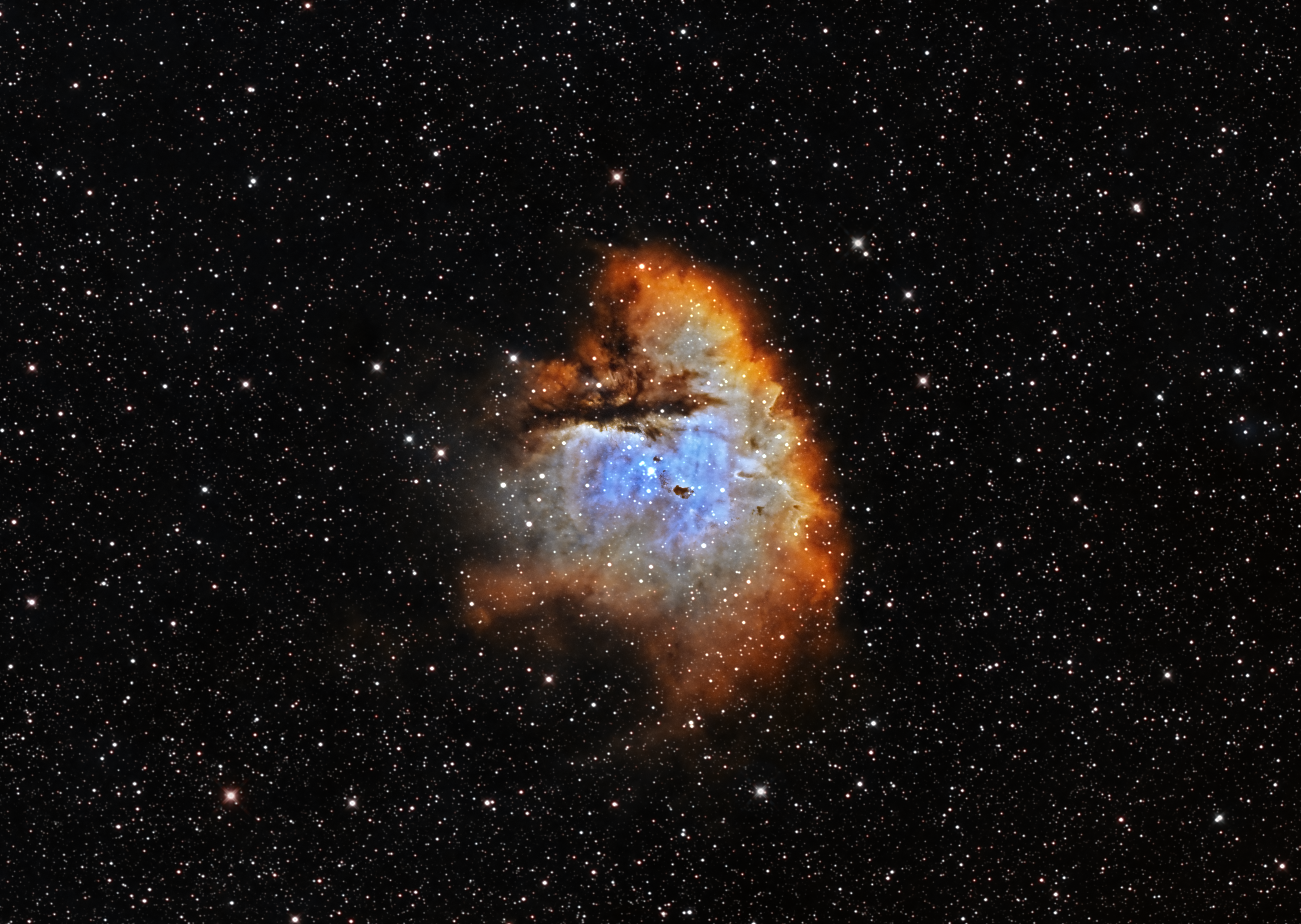 PACMAN  (NGC281) sorti d’un vieux dossier !!!!