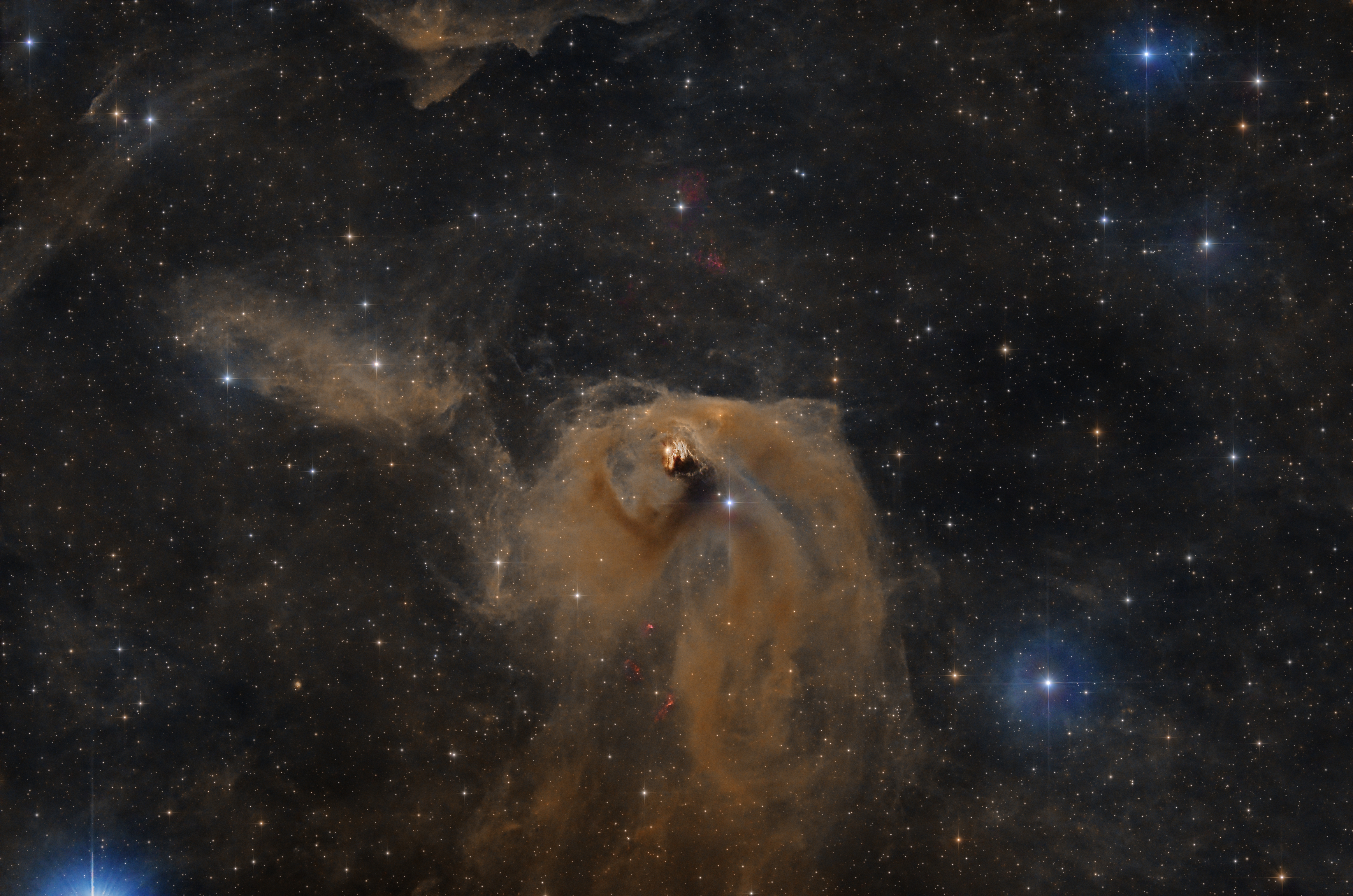 NGC1555 Hind nebula